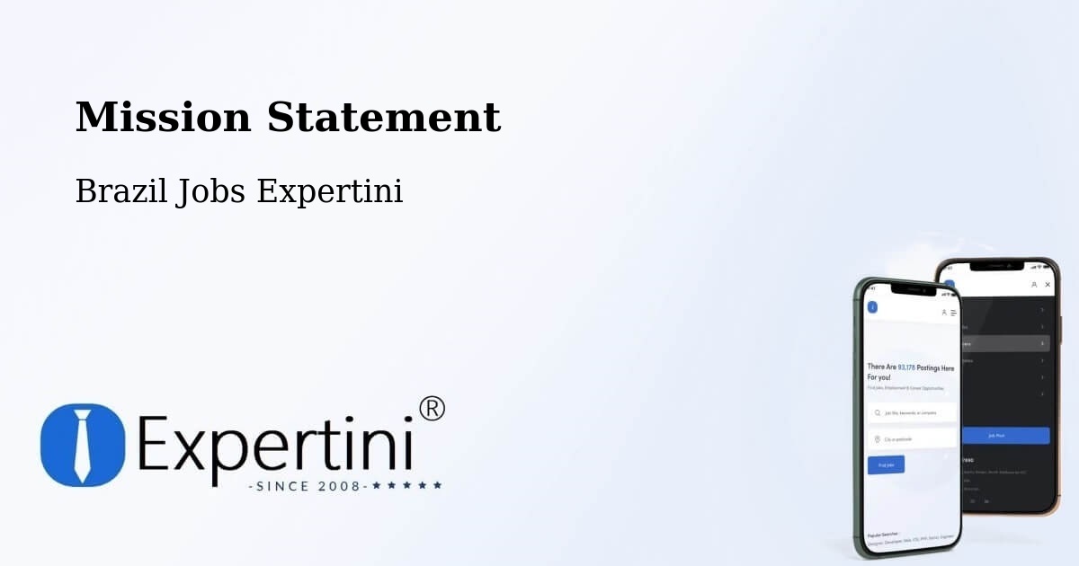 Corporate Mission – Ribeirão Grande - Brazil Jobs Expertini